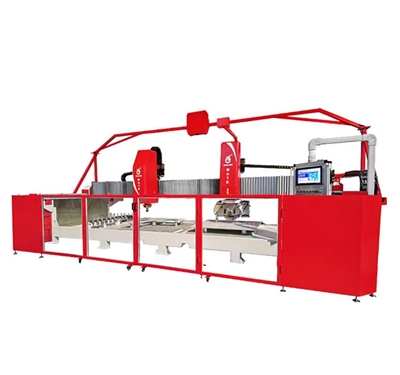 CNC Stone Countertop Machining Center 数控石材加工中心+锯片二合一